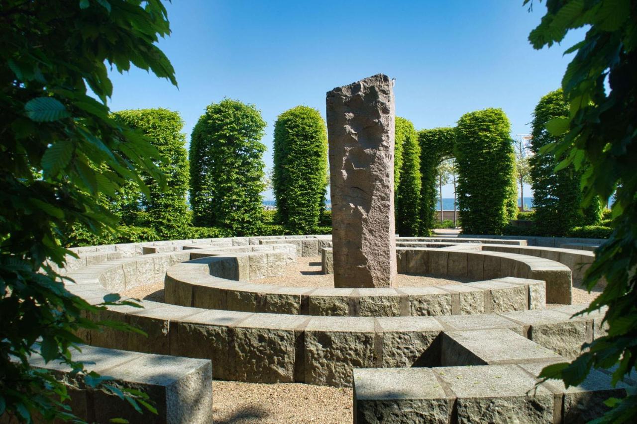 Terrasse, Gratis Nutzung Vom Ahoi Erlebnisbad Und Sauna In Sellin - Meeresblick Fewo 77 Герен Екстер'єр фото