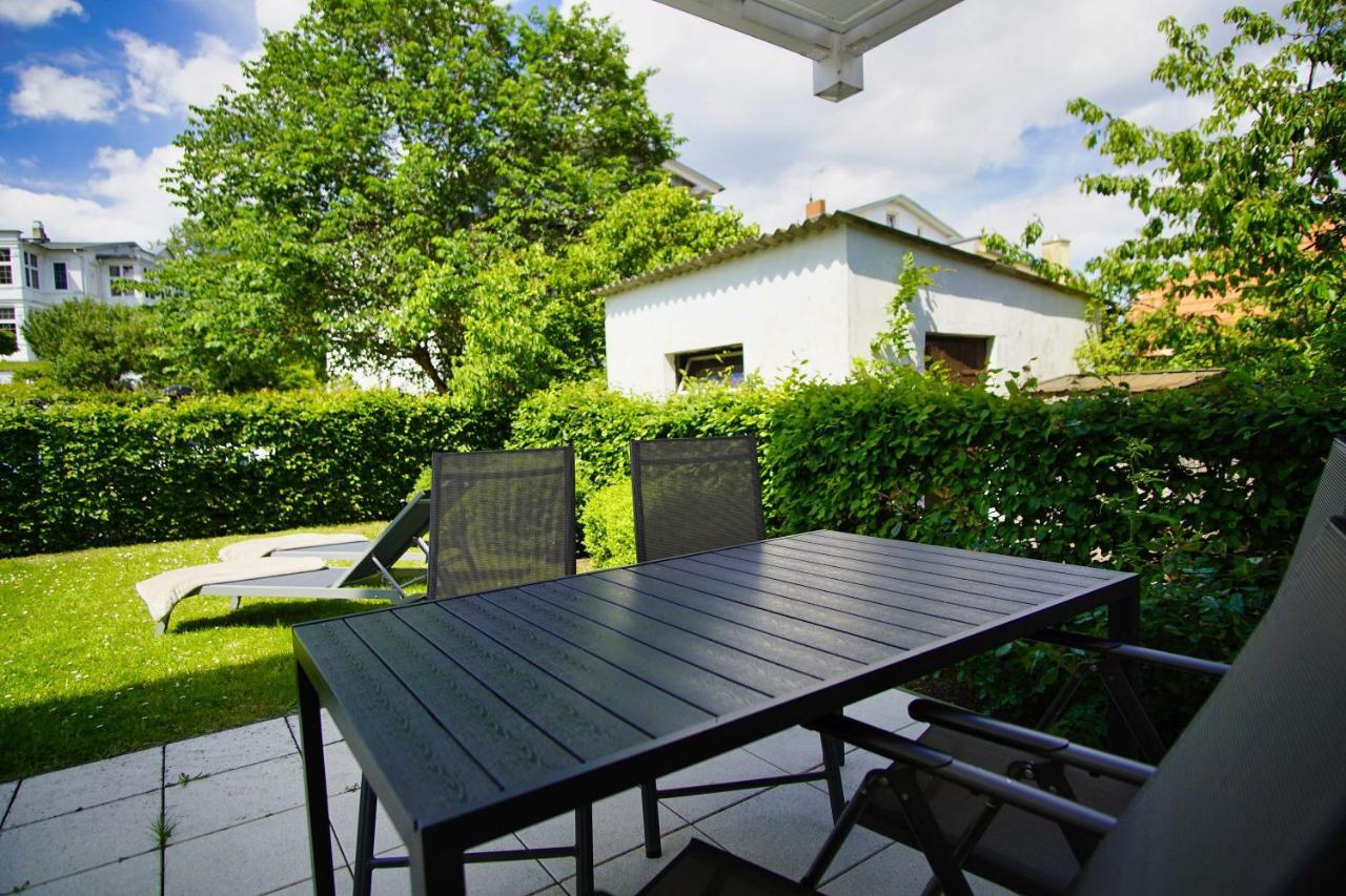 Terrasse, Gratis Nutzung Vom Ahoi Erlebnisbad Und Sauna In Sellin - Meeresblick Fewo 77 Герен Екстер'єр фото